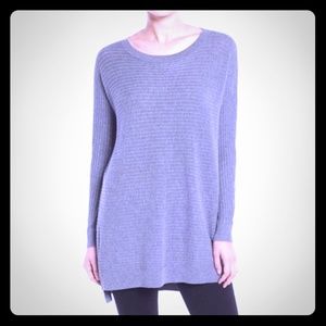 DONATED - Trouve gray side zip tunic sweater